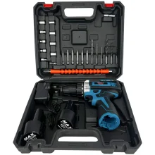 مجموعه 30 عددی دریل پیچ گوشتی شارژی باس مدل BOSS-18V