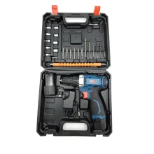 مجموعه 20 عددی دریل پیچ بند شارژی باس مدل LIFE-STYLE-18V