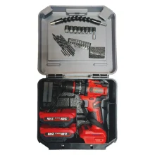 دریل پیچ گوشتی شارژی چکشی ادون مدل 24V مجموعه ۳۰ عددی