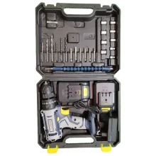 دریل شارژی پیچ گوشتی 10 میلی‌متری 24 ولت ابی مکس مدل EM-24V مجموعه 24 عددی