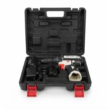 مجموعه 4 عددی دریل پیچ گوشتی شارژی 12 ولت 10 میلیمتری لکسون مدل LEXON-3701