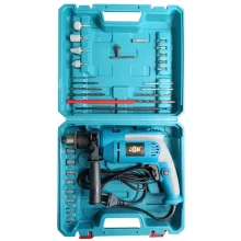 دریل برقی چکشی 13 میلیمتری 2800 وات جاب مدل JB-2500 M KIT مجموعه 32 عددی