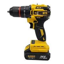 دریل چکشی شارژی صنعتی براشلس 13 میلی متری 36 ولت دیوالت مدل 36V کد 1