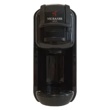 اسپرسوساز 600 میلی‌لیتری مباشی مدل ME-CEM302 با مصرف پودر و کپسول قهوه، مناسب تهیه اسپرسو، دارای 1 عدد نازل قهوه