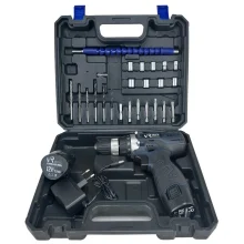 دریل پیچ گوشتی شارژی ویوارکس مدل VR12V-2A-NEW مجموعه 28 عددی