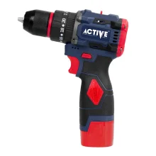 دریل پیچ گوشتی چکشی شارژی براشلس 16.8 ولت اکتیو مدل AC-3117BL