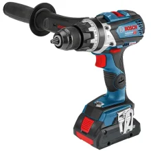 دریل پیچ گوشتی شارژی چکشی 13 میلی متری 18 ولت بوش مدل GSB 18 V -110 C Brushless Motor (5AH)