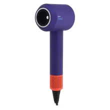 سشوار خانگی 220 وات دایسون مدل Supersonic hd16، موتور AC، وزن 2140 گرم، دارای سری برس‌دار گرد پهن، سری چرخشی، متمرکز‌کننده باریک، متمرکز‌کننده پهن، سری شانه‌دار با ویژگی صاف‌کنندگی، با قابلیت باد سرد