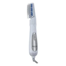سشوار برس‌دار حالت‌دهنده 650 وات پاناسونیک مدل EH-KA81، موتور DC، وزن 1000 گرم، دارای سری برس‌دار گرد پهن، سری برس‌دار تخت، سری دندانه‌دار با ویژگی صاف‌کنندگی، حجم‌دهندگی
