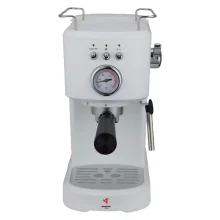 اسپرسوساز 1200 میلی‌لیتری مباشی مدل ECM-2040، مناسب تهیه اسپرسو، کاپوچینو، کافه لاته، ماکیاتو و موکا، دارای سینی چکه گیر، سیستم گرم کردن فنجان