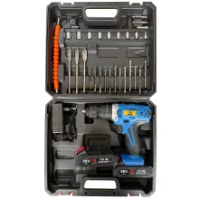 پیچ گوشتی شارژی 88 ولت سه نظام جاب مدل JB-88 POWER X مجموعه 40 عددی