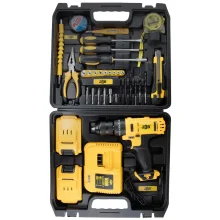 مجموعه 45 عددی دریل پیچ گوشتی شارژی چکشی 10 میلیمتری 288 ولت جاب مدل JB-288 EAMA PRO
