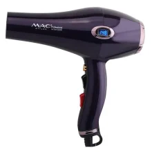 سشوار حرفه‌ای 2500 وات مک استایلر مدل MC-6685A، موتور AC، وزن 800 گرم، المنت سرامیک، دارای سری دیسپانسر، متمرکز‌کننده باریک، متمرکز‌کننده پهن با ویژگی صاف‌کنندگی، حجم‌دهندگی، با قابلیت باد سرد، فناوری تولید یون