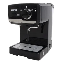 اسپرسوساز 1500 میلی‌لیتری جی پاس مدل GCM-6108، با مصرف پودر قهوه، مناسب تهیه اسپرسو، کافه لاته و کاپوچینو، دارای 1 عدد نازل قهوه