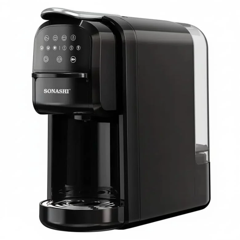اسپرسو ساز 600 میلی‌لیتر سوناشی مدل SCM-4985