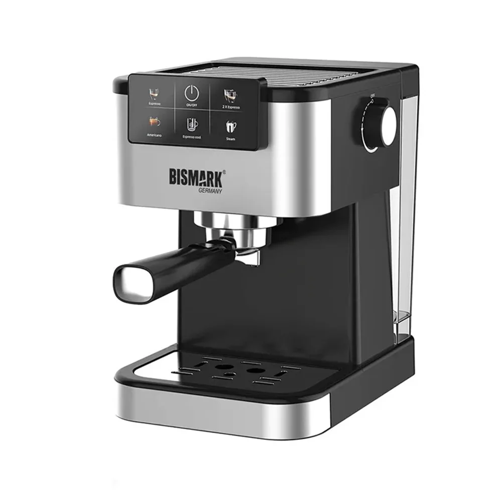 اسپرسو ساز 1800 میلیلیتر بیسمارک مدل BM-2290 اسپرسو ساز 1800 میلیلیتر بیسمارک مدل BM-2290