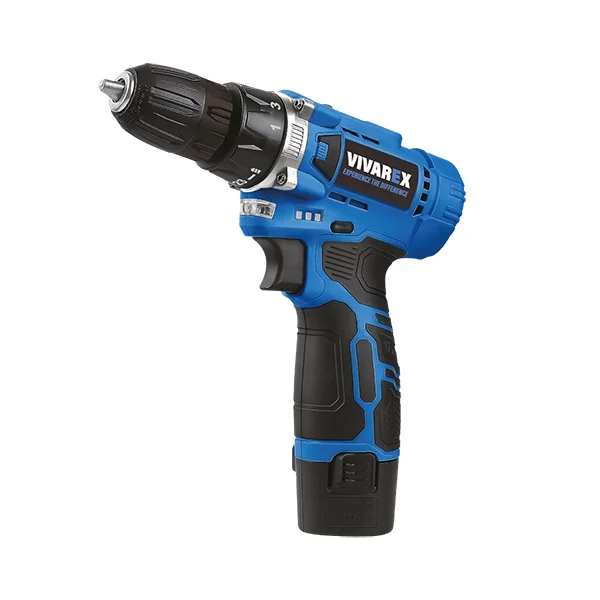 دریل پیچ گوشتی شارژی 10 میلیمتری 12 ولت ویوارکس مدل VR1215V-2B دریل پیچ گوشتی شارژی 10 میلیمتری 12 ولت ویوارکس مدل VR1215V-2B