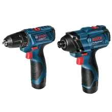 پیچ گوشتی و بکس شارژی بوش مدل فوق حرفه ای GDR 120 LI + GSR 120 LI مجموعه دو عددی