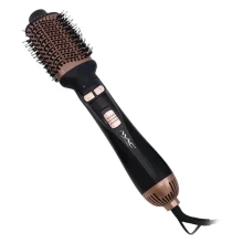 سشوار برس‌دار چرخشی 1200 وات مک استایلر مدل MC_1515، موتور DC، وزن 620 گرم، دارای سری چرخشی با ویژگی حجم‌دهندگی، فرکنندگی