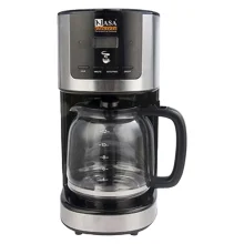 قهوه‌ساز ناسا الکتریک مدل NS-517 با فیلتر دائمی، دارای صفحه گرم نگهدارنده قهوه