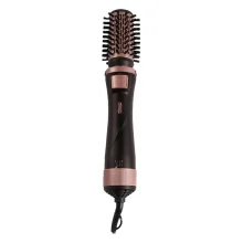 سشوار برس‌دار چرخشی 2700 وات دی اس پی مدل 50063A، موتور DC، وزن 500 گرم، المنت سرامیک، دارای سری متمرکز‌کننده باریک، متمرکز‌کننده پهن، سری برس‌دار تخت با ویژگی فرکنندگی، صاف‌کنندگی، حجم‌دهندگی، با قابلیت باد سرد، سیم گردان