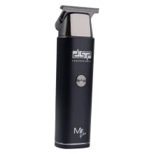 ماشین اصلاح موی سر و صورت دی اس پی مدل 91095 با تیغه استیل ضدزنگ، موتور 6700 دور در دقیقه، باتری لیتیومی 600mAh، شارژ و استفاده 120 دقیقه‌ای، صفحه نمایش شارژ و عملکرد توربو همراه با 3 شانه 1.5، 3 و 4.5 میلی‌متری