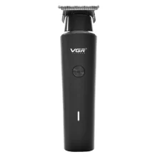 ماشین اصلاح موی سر و صورت وی جی ار مدل V-933 با تیغه استیل پیشرفته، اصلاح خط زن و حجم زن، قابلیت استفاده خشک و مرطوب، باتری قابل شارژ با 500 دقیقه کارکرد و چهار شانه تنظیم اندازه اصلاح 0.5 تا 2 میلی‌متر