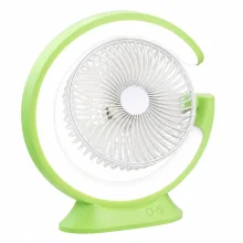 پنکه شارژی شروین مدل shervin Table Light Fan ظرفیت 4000 میلی آمپرساعت