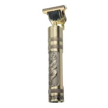 ماشین اصلاح موی سر و صورت شارژی مدل TJ-6037U، اصلاح به صورت خط زن، قابلیت استفاده به صورت خشک و مرطوب، منبع انرژی با باتری، تکنولوژی اصلاح به صورت برش مستقیم، مدت زمان شارژ 120 دقیقه، تیغه‌های استیل ضد زنگ، به همراه برس تمیزکننده، کابل USB و روغن
