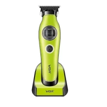 ماشین اصلاح موی صورت شارژی وی جی ار مدل V-880 T با تیغه سرامیکی خودتیز شونده، طراحی ارگونومیک، قابلیت شارژ سریع و اصلاح با شماره صفر