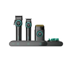ست ماشین اصلاح موی سر و صورت شارژی وی جی آر مدل suoer power 3*1 مجموعه 3 عددی