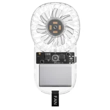 پنکه دستی مدل TRASNPARENT CARD FAN