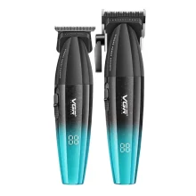 ماشین اصلاح موی سر و صورت شارژی وی جی ار مدل v-640s2 بسته 2 عددی