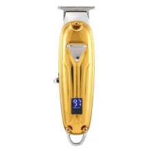 ماشین اصلاح مو صورت و سر وی جی آر مدل V-062 با باتری 1400mAh، شارژ سریع، 2 ساعت استفاده بی‌سیم، شانه متحرک در 4 اندازه، نمایشگر دیجیتال و قابلیت استفاده خشک و مرطوب