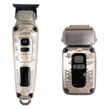ماشین اصلاح موی سر و صورت وی جی ار مدل V-641 مجموعه دو عددی