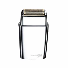 ماشین اصلاح موی صورت شارژی بابیلیس پرو مدل 4ArtistsFXFS2E با تیغه استیل پیشرفته، اصلاح فویلی و صفرزن، تیغه‌های ضد التهاب و بدنه فلزی مقاوم در برابر ضربه