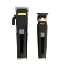 ست ماشین اصلاح موی سر و صورت وی جی ار مدل V-694 بسته 2 عددی